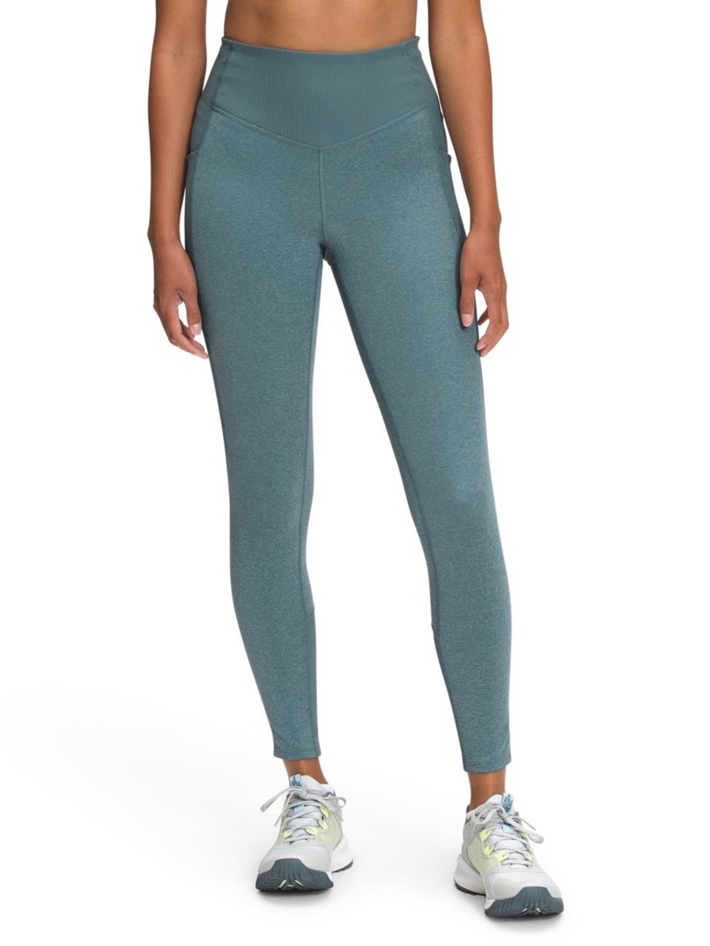 NWT The North Face Dune Sky Pocket Leggings XXL Goblin Blue UPF 40